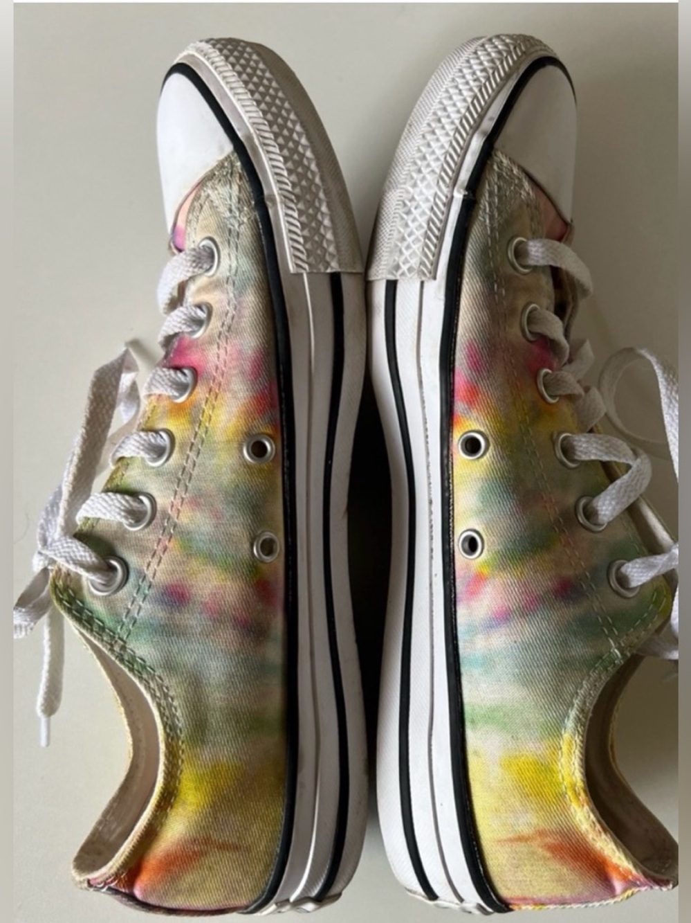 Converse All Star Tie Dye Low Sneakers 40/9 - Picture 5 of 11